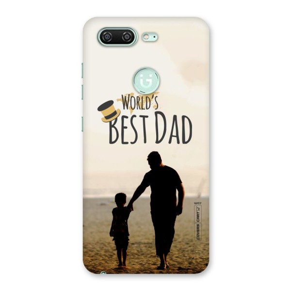 Worlds Best Dad Back Case for Gionee S10