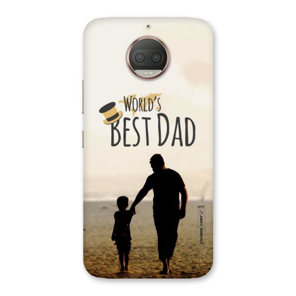 Worlds Best Dad Back Case for Moto G5s Plus