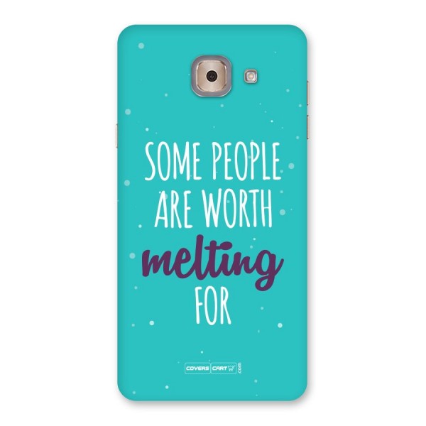 Worth Melting For Back Case for Galaxy J7 Max