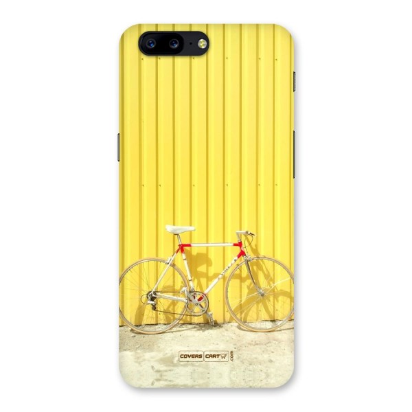 Yellow Cycle Classic Back Case for OnePlus 5