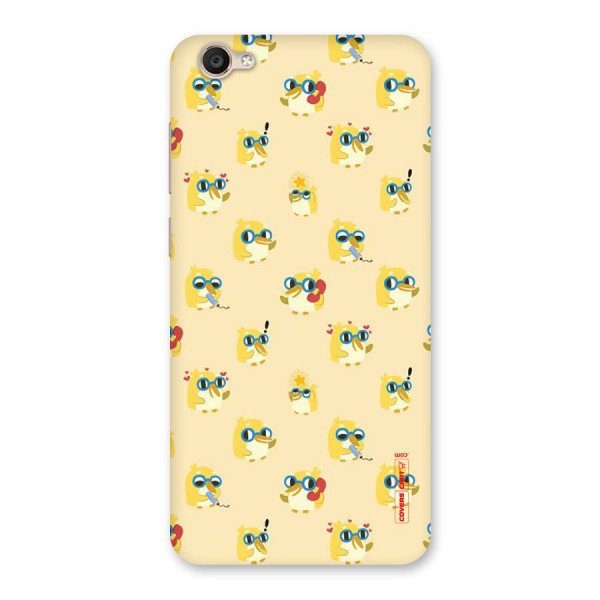Yellow Parrot Back Case for Vivo Y55L