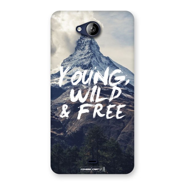 Young Wild and Free Back Case for Canvas Play
