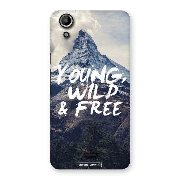 Young Wild and Free Back Case for Canvas Selfie Lens