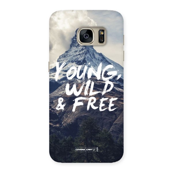 Young Wild and Free Back Case for Galaxy S7