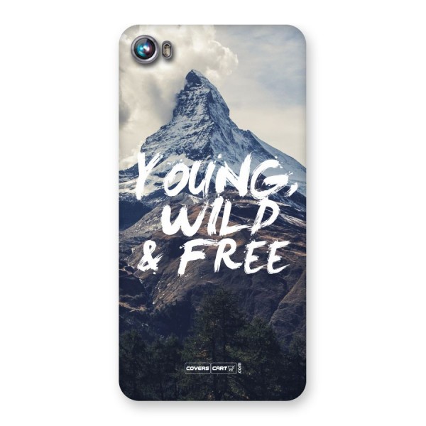 Young Wild and Free Back Case for Canvas Fire 4