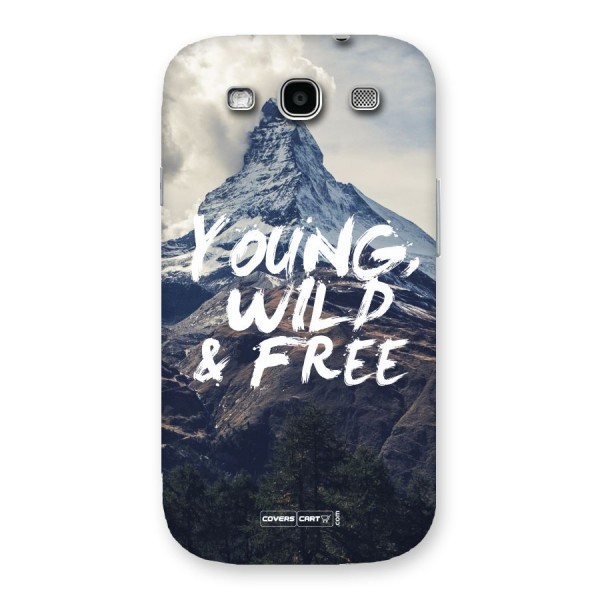 Young Wild and Free Back Case for Galaxy S3