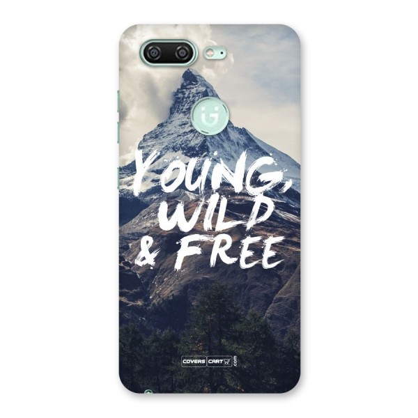 Young Wild and Free Back Case for Gionee S10