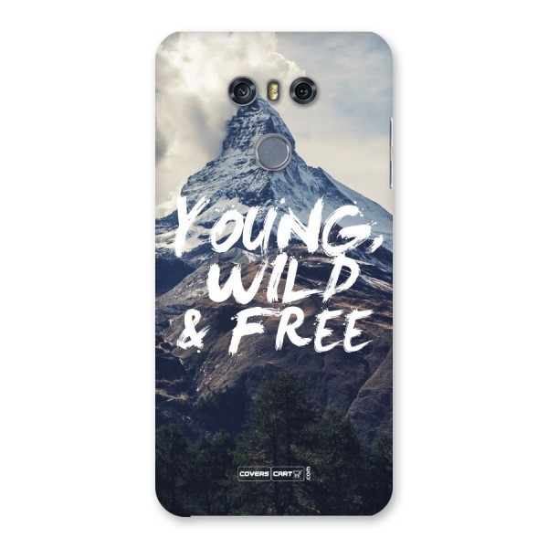 Young Wild and Free Back Case for LG G6