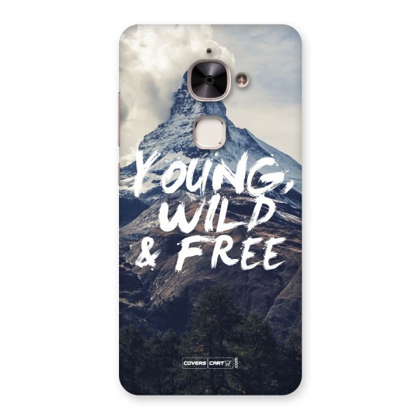 Young Wild and Free Back Case for Le 2