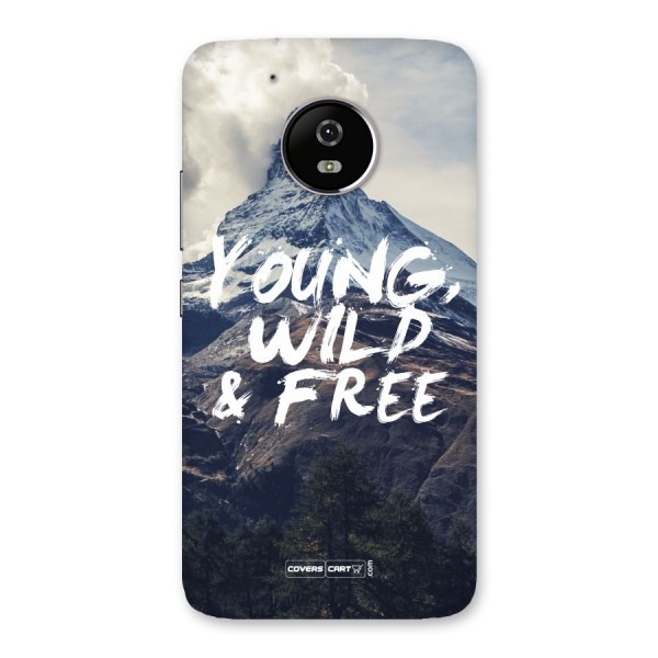 Young Wild and Free Back Case for Moto G5