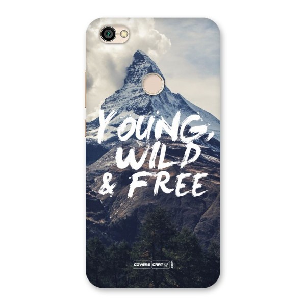 Young Wild and Free Back Case for Redmi Y1 2017