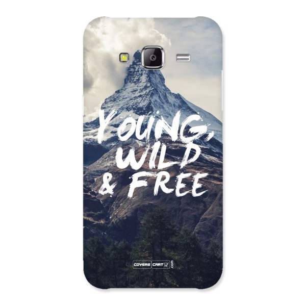 Young Wild and Free Back Case for Samsung Galaxy J2 Prime