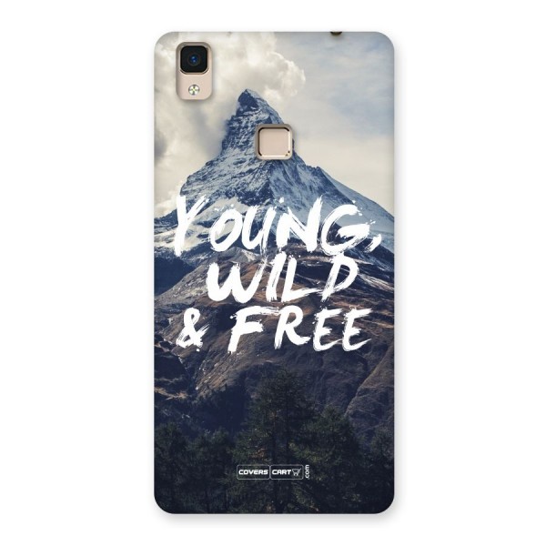 Young Wild and Free Back Case for V3 Max