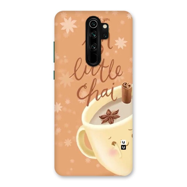 A Little Chai Back Case for Redmi Note 8 Pro