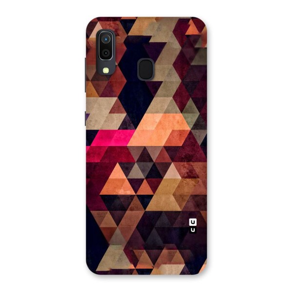 Abstract Beauty Triangles Back Case for Galaxy A30