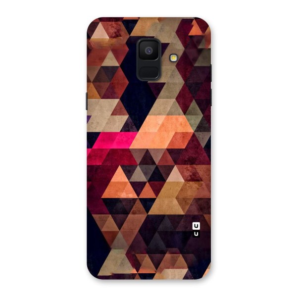 Abstract Beauty Triangles Back Case for Galaxy A6 (2018)