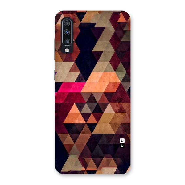 Abstract Beauty Triangles Back Case for Galaxy A70