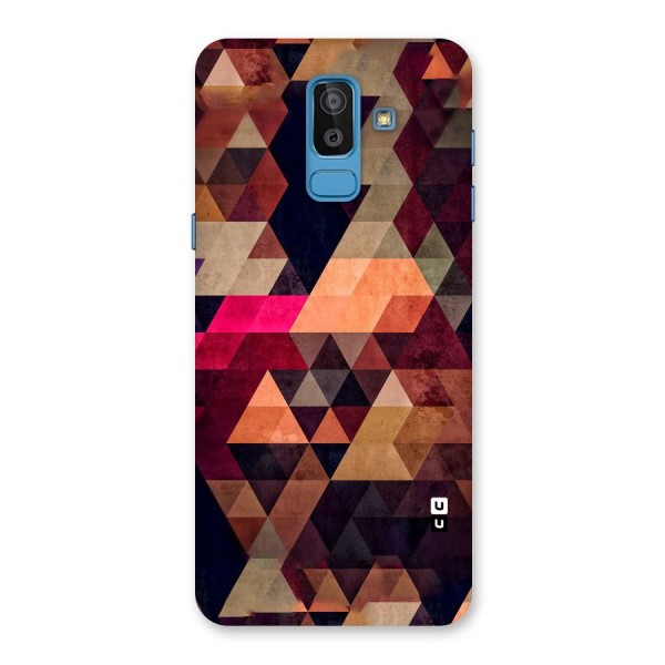 Abstract Beauty Triangles Back Case for Galaxy J8