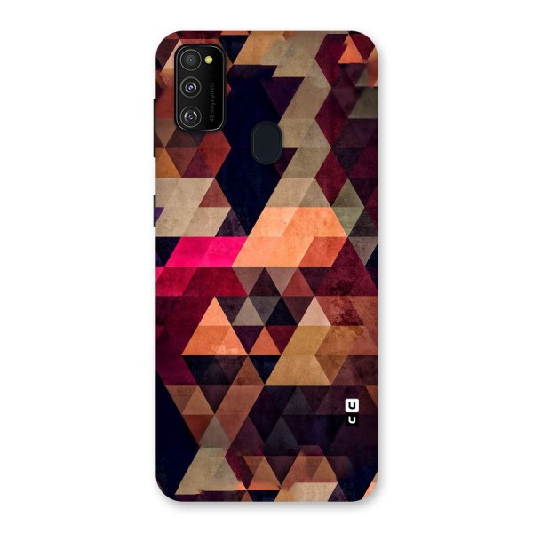 Abstract Beauty Triangles Back Case for Galaxy M21