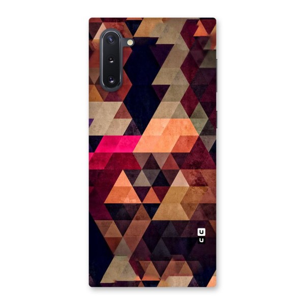 Abstract Beauty Triangles Back Case for Galaxy Note 10