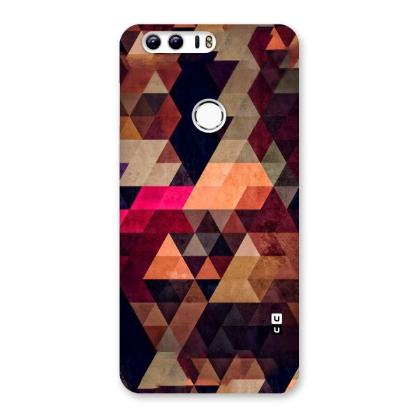 Abstract Beauty Triangles Back Case for Honor 8