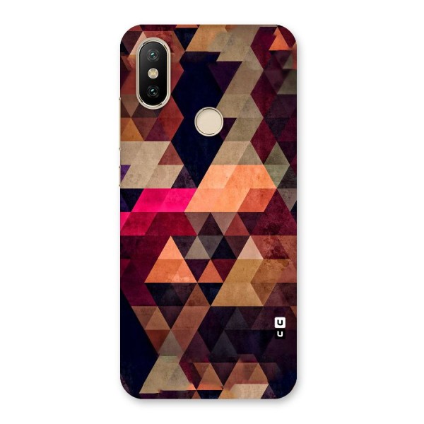Abstract Beauty Triangles Back Case for Mi A2