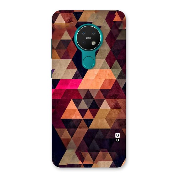 Abstract Beauty Triangles Back Case for Nokia 7.2