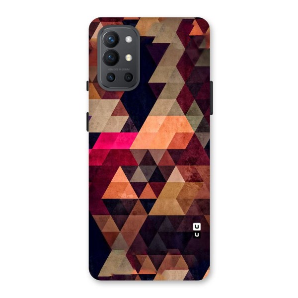 Abstract Beauty Triangles Back Case for OnePlus 9R