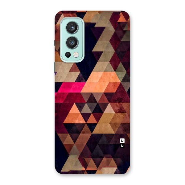 Abstract Beauty Triangles Back Case for OnePlus Nord 2 5G