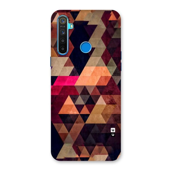 Abstract Beauty Triangles Back Case for Realme 5