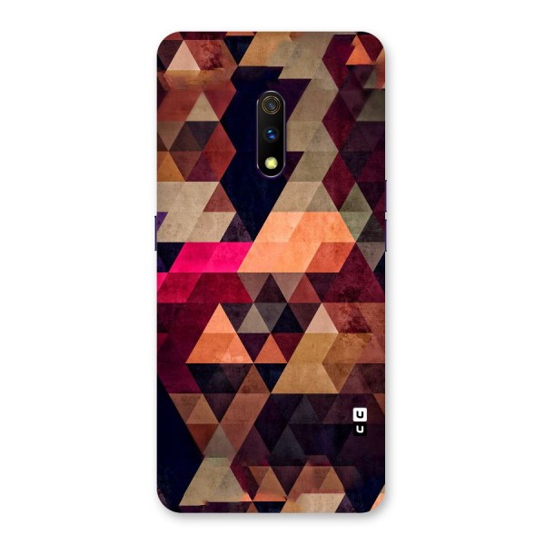 Abstract Beauty Triangles Back Case for Realme X