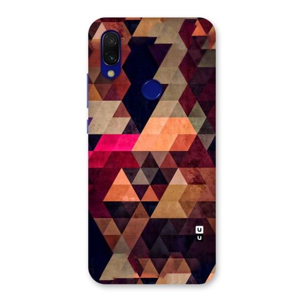 Abstract Beauty Triangles Back Case for Redmi 7
