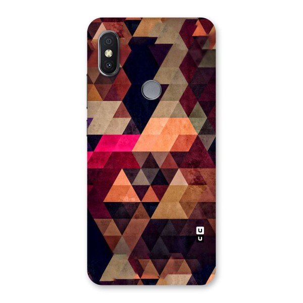 Abstract Beauty Triangles Back Case for Redmi Y2