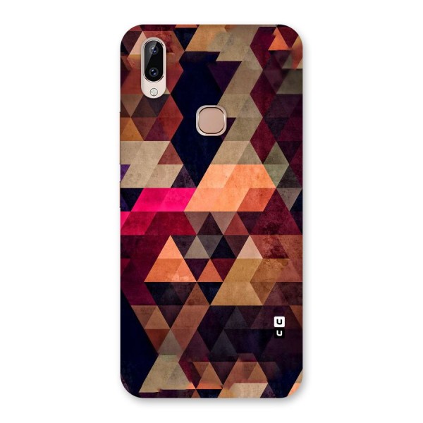 Abstract Beauty Triangles Back Case for Vivo Y83 Pro