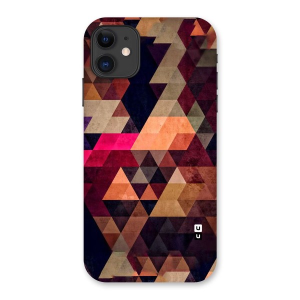 Abstract Beauty Triangles Back Case for iPhone 11