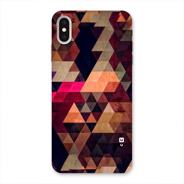 Abstract Beauty Triangles Back Case for iPhone XS Max