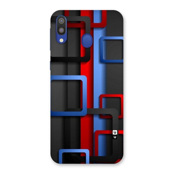 Abstract Box Back Case for Galaxy M20