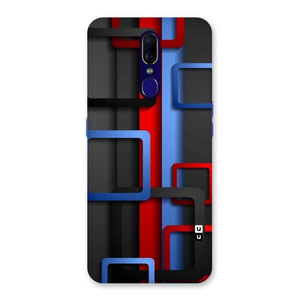 Abstract Box Back Case for Oppo F11