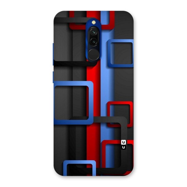 Abstract Box Back Case for Redmi 8