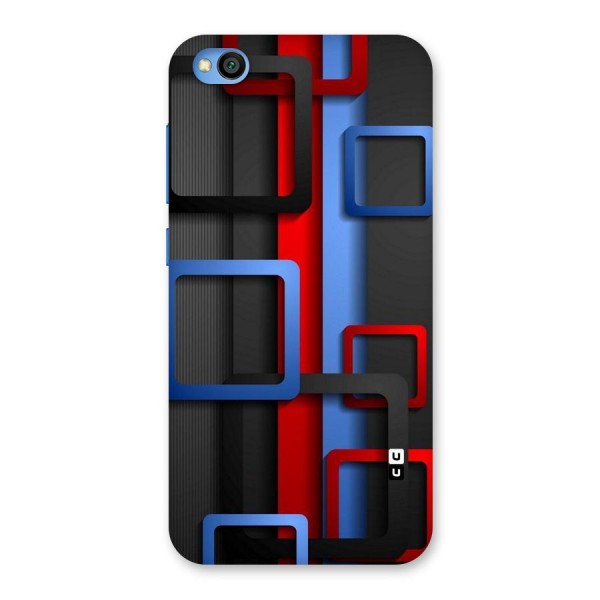 Abstract Box Back Case for Redmi Go