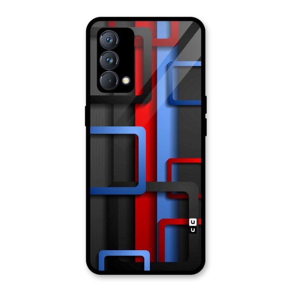 Abstract Box Glass Back Case for Realme GT Master Edition