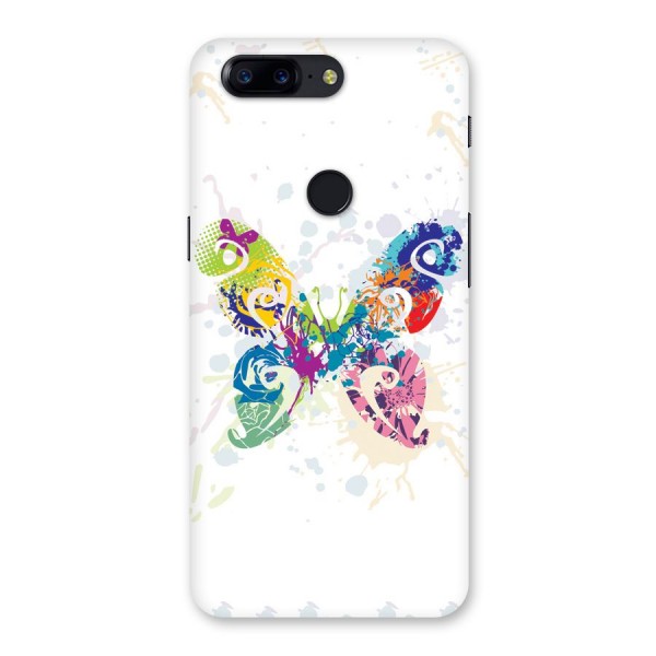 Abstract Butterfly Back Case for OnePlus 5T
