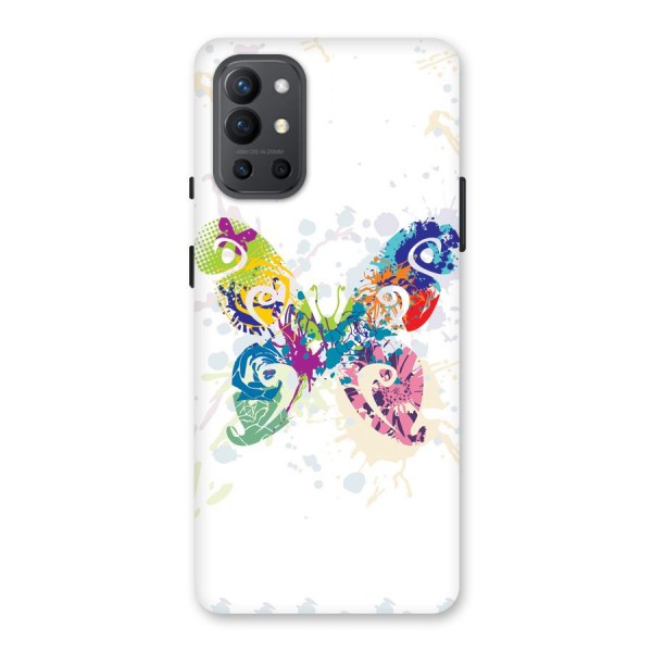 Abstract Butterfly Back Case for OnePlus 9R