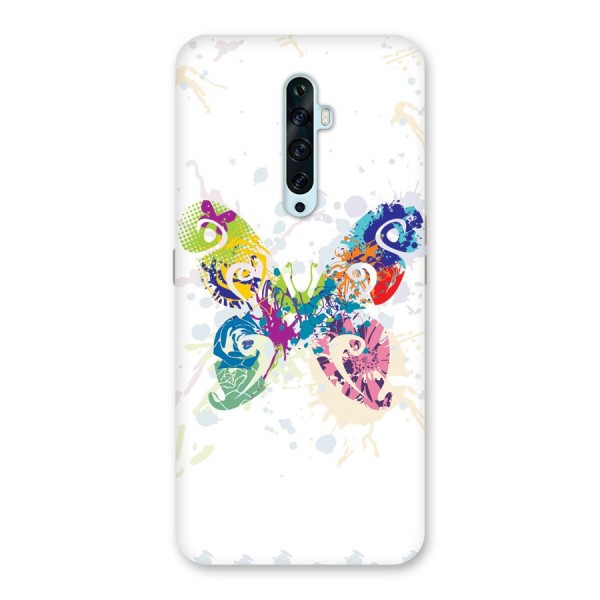 Abstract Butterfly Back Case for Oppo Reno2 Z