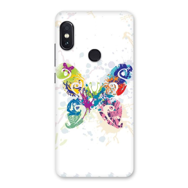 Abstract Butterfly Back Case for Redmi Note 5 Pro