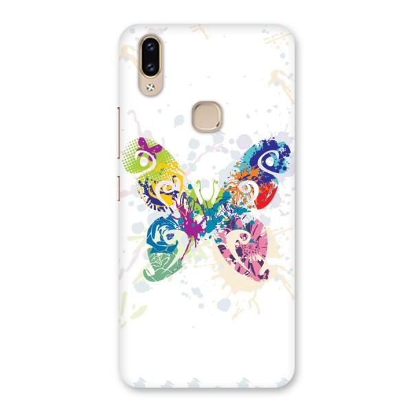 Abstract Butterfly Back Case for Vivo V9