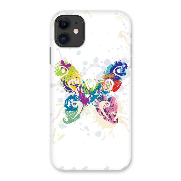 Abstract Butterfly Back Case for iPhone 11