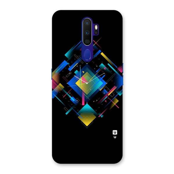 Abstract Clock Back Case for Oppo A9 (2020)