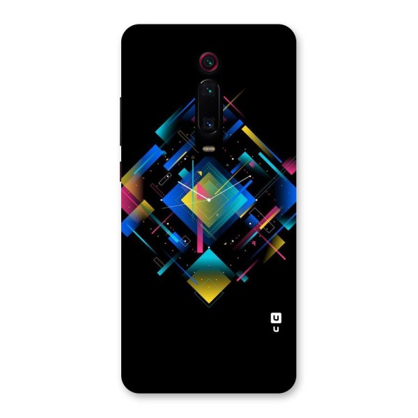 Abstract Clock Back Case for Redmi K20 Pro