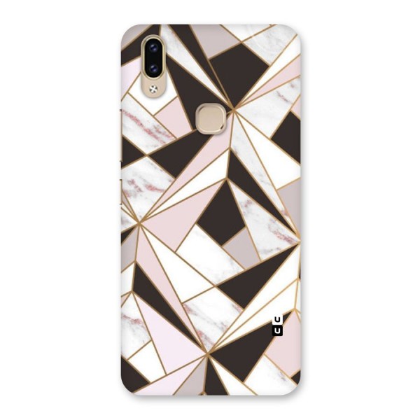 Abstract Corners Back Case for Vivo V9 Youth